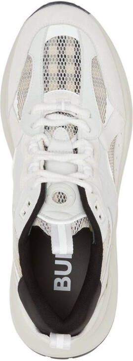 Burberry Geruite low-top sneakers Wit