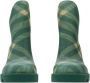 Burberry Marsh geruite rubberen laarzen Groen - Thumbnail 2