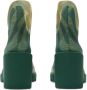 Burberry Marsh geruite rubberen laarzen Groen - Thumbnail 3