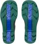 Burberry Marsh geruite rubberen laarzen Groen - Thumbnail 5