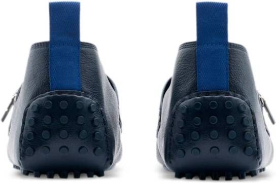 Burberry Motor leren loafers Blauw