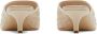 Burberry Muiltjes met borduurwerk Beige - Thumbnail 4