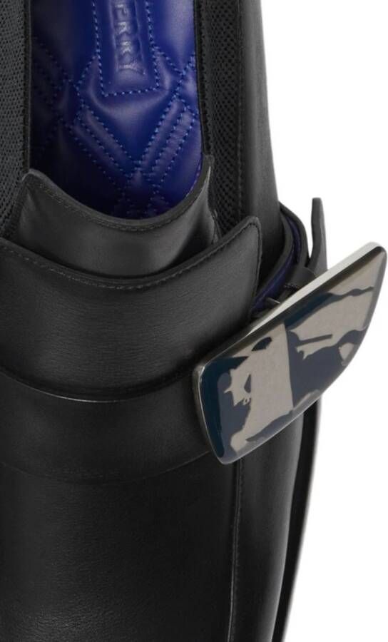 Burberry Shield Chelsea laarzen Zwart