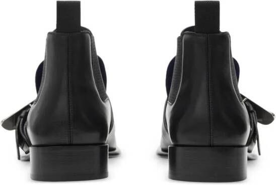 Burberry Shield Chelsea laarzen Zwart