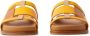 Burberry Slippers met colourblocking Geel - Thumbnail 3
