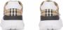 Burberry Vintage check sneakers met klittenband Beige - Thumbnail 3