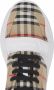 Burberry Vintage check sneakers met klittenband Beige - Thumbnail 4
