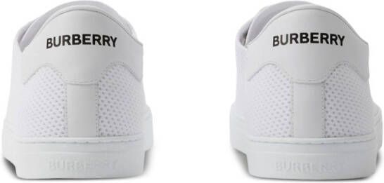 Burberry Sneakers met logoprint Wit