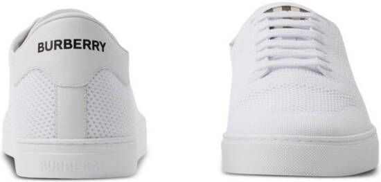 Burberry Sneakers met logoprint Wit