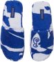 Burberry Snug katoenen slippers Blauw - Thumbnail 4