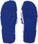 Burberry Snug katoenen slippers Blauw - Thumbnail 5