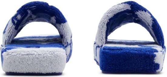 Burberry Snug katoenen slippers Blauw