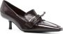 Burberry Storm leren pumps Paars - Thumbnail 2