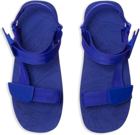 Burberry Trek sandalen Blauw