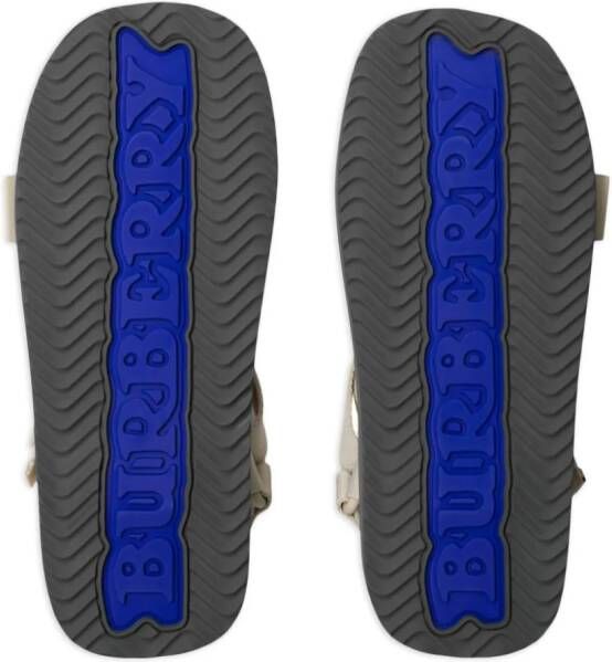 Burberry Trek sandalen met klittenband Beige