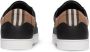 Burberry Vintage check leren sneakers met vlakken Zwart - Thumbnail 5