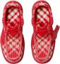 Burberry Pre-owned geruite schoenen Rood - Thumbnail 4