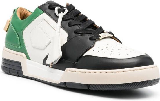 Buscemi Sneakers met colourblocking Beige
