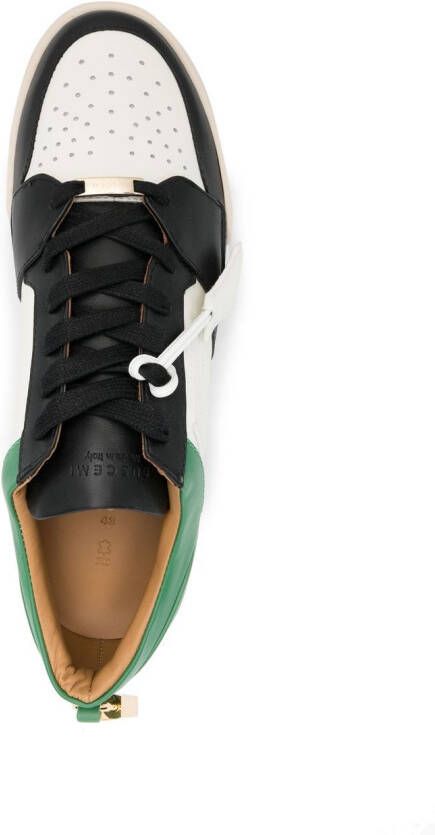 Buscemi Sneakers met colourblocking Beige