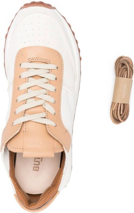 Buttero Sneakers met vlakken Beige