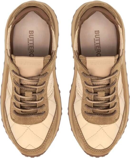 Buttero Sneakers met vlakken Beige
