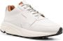 Buttero Vinci leren sneakers met gebarsten effect Wit - Thumbnail 2