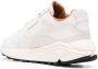 Buttero Vinci leren sneakers met gebarsten effect Wit - Thumbnail 3