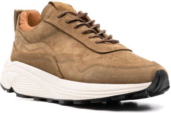 Buttero Sneakers met colourblocking Beige