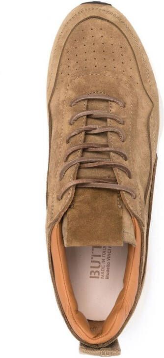 Buttero Sneakers met colourblocking Beige