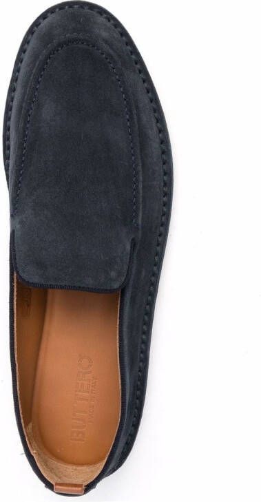 Buttero Suède loafers Blauw