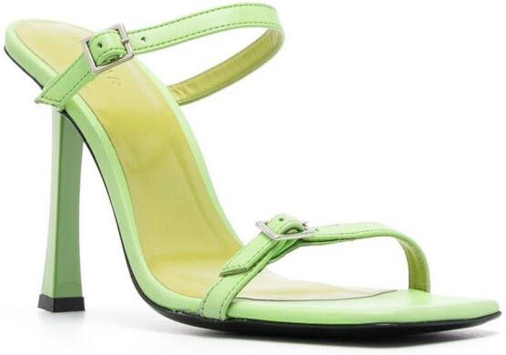 BY FAR Flick sandalen Groen