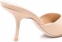 BY FAR Mora sandalen met open neus Beige - Thumbnail 2