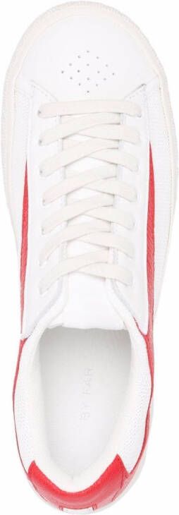 BY FAR Sneakers met contrasterend vlak Wit