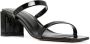 BY FAR Tanya lakleren sandalen Zwart - Thumbnail 2