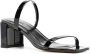 BY FAR Tanya lakleren sandalen Zwart - Thumbnail 2