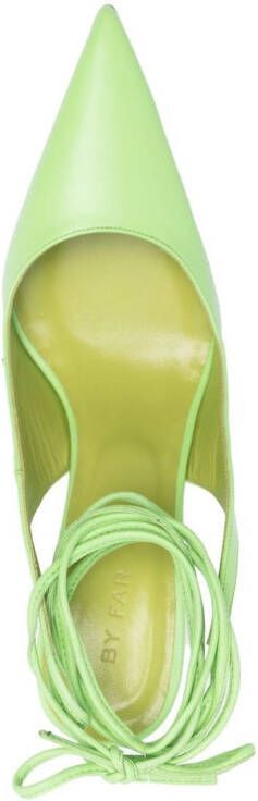 BY FAR Vaughn slingback pumps Groen