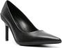 Calvin Klein Pumps met puntige neus Zwart - Thumbnail 2