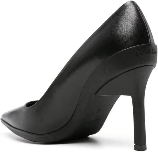 Calvin Klein Pumps met puntige neus Zwart