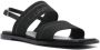 Calvin Klein Leren sandalen Zwart - Thumbnail 2