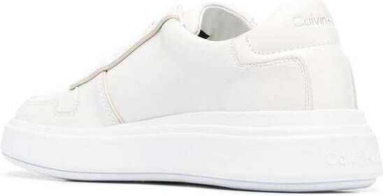 Calvin Klein Sneakers met plateauzool Wit