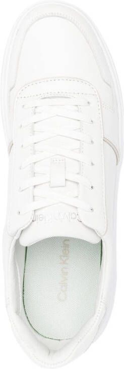 Calvin Klein Sneakers met plateauzool Wit