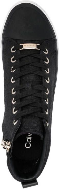 Calvin Klein High-top sneakers Zwart