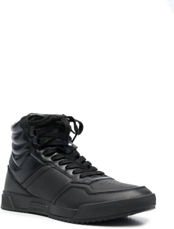 Calvin Klein High-top sneakers Zwart