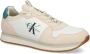Calvin Klein Jeans Sneakers met colourblocking Wit - Thumbnail 2
