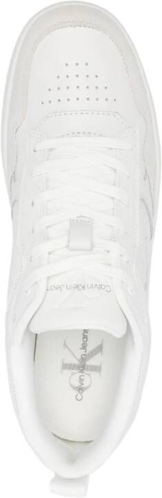 Calvin Klein Jeans Leren sneakers Wit