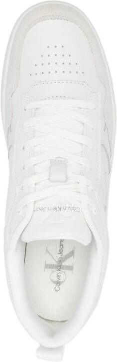 Calvin Klein Jeans Leren sneakers Wit