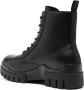 Calvin Klein Jeans Leren combat boots Zwart - Thumbnail 3