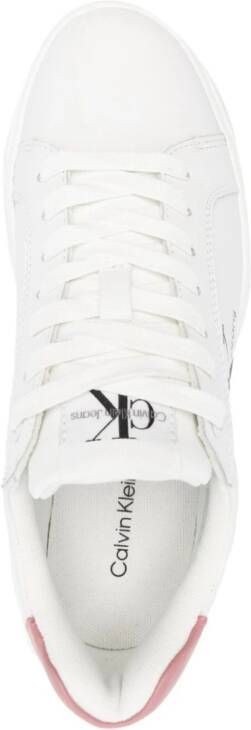 Calvin Klein Jeans Sneakers met logoprint Wit