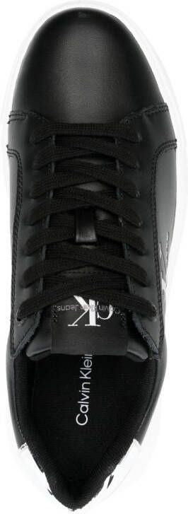 Calvin Klein Jeans Sneakers met logoprint Zwart