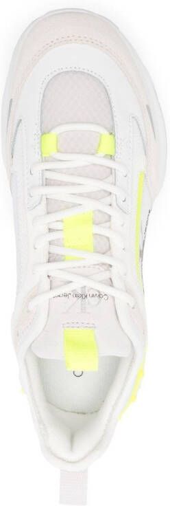 Calvin Klein Jeans Sneakers met logoprint Wit